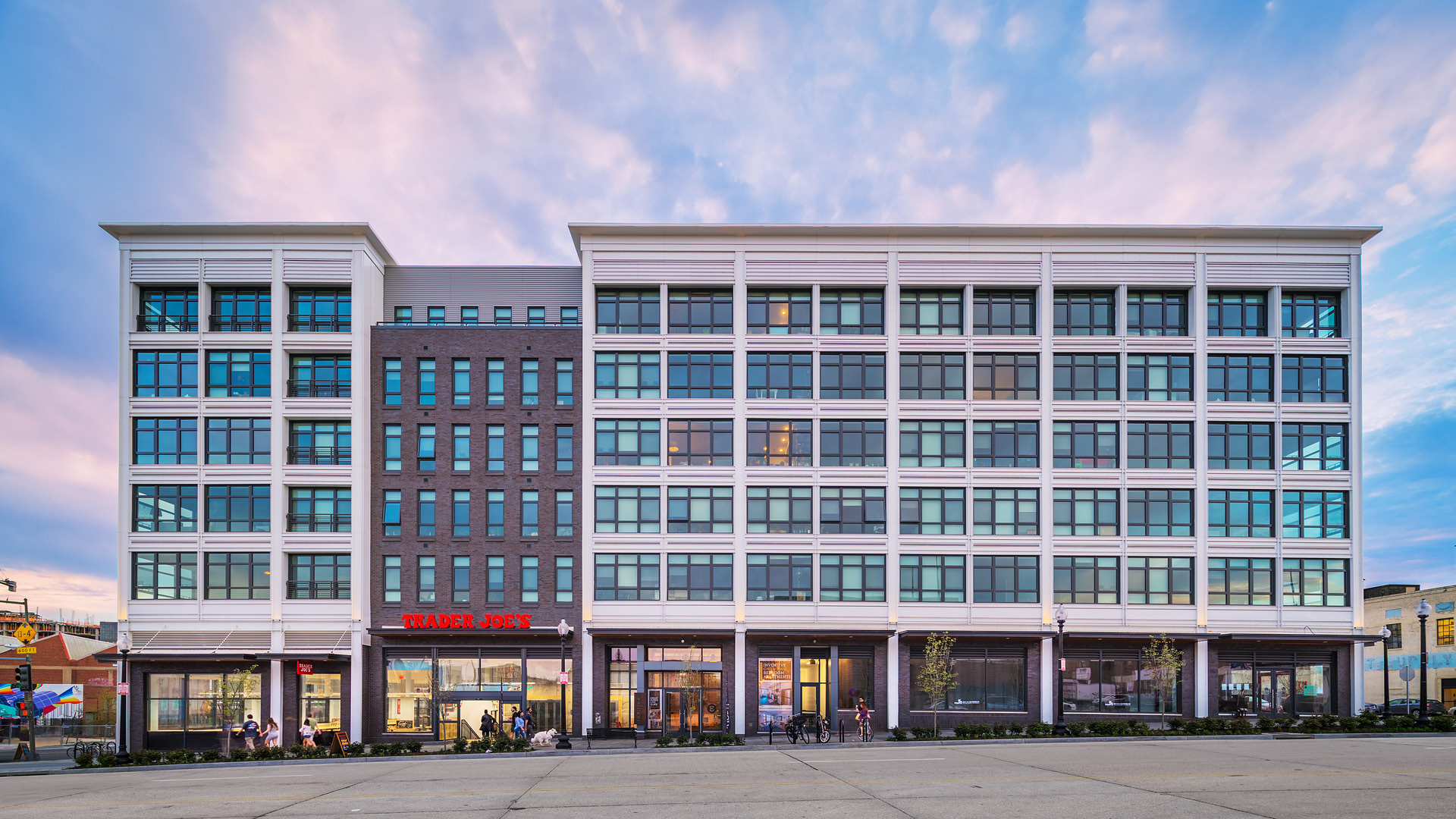 trader joes in a mixed use building